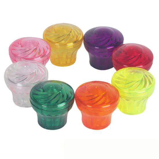  Cabochon Cap LED Turbo Light Bulb with Plastic Cover E10 E14 for Amusement