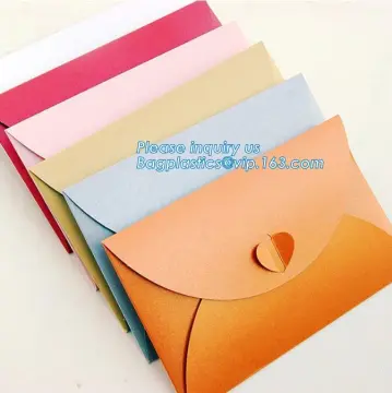 kraft paper envelope wholesale printing kraft paper envelope ribbon kraft paper envelope, Wallet Style Kraft Paper Invitation En