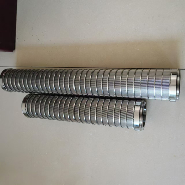 304 316 Schermata del tubo del filtro dell'acqua in acciaio inossidabile - Mesh a schermo del cavo Johnson V.