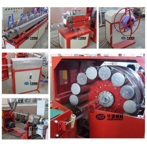 PVC fiber inside garden hose making machine