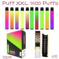 Wholesale UK 1600 Puff XXL Vape descartável