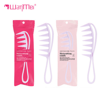 Men's Styling Fishbone Wide Toothed Comb - Private Brand Oil Comb for Hairdressing