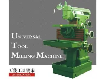 Universal Tool Milling Machine X8126B/8126C