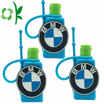 Custom Silicone Antibacterial Hand Sanitizer Bottle Holder