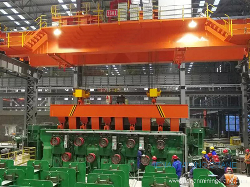 full automatic roll changing metallurgy crane