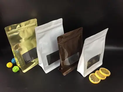Nutrition Powder Bag Flat Bottom Pouch