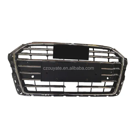 Auto Car Mesh Grille with Chrome Stripe for Audi A3 2017 (8VD853651BRN4 8VD853651BT94)