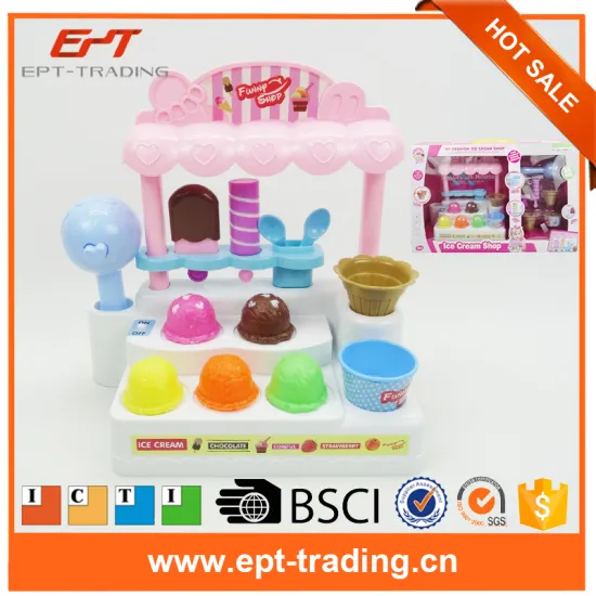 Children gift Ice Cream Machine Kitchen play toy Set Boys and girls Simulation cooking utensils Ice cream machine