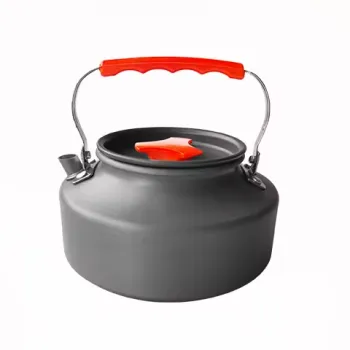 Aluminum Oxide Outdoor Camping Mini Tea Pot Set - Tea Cups and Kettles