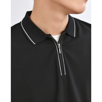 Kurzarm-Ebene-kundenspezifische Design-Men&#39;s Poloshirts