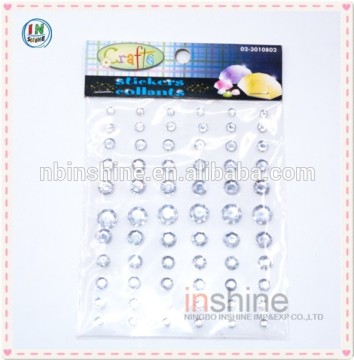 Crystal sticker , rhinestone sticker , custom stickers