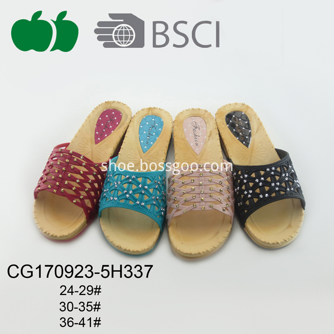 Cheap Hot Sale Woman Plastic Slipper