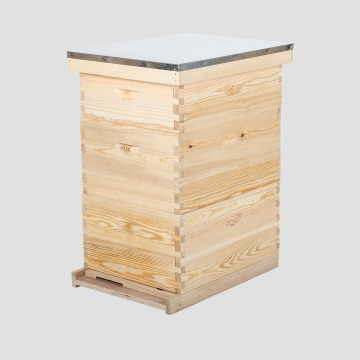 2020 Pine wood box beehive langstroth bee hive
