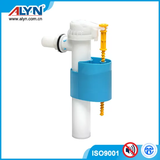Soft touch POM side enter tank fittings G3/8" G1/2" toilet water fill valve