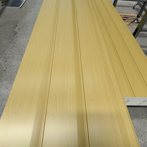 Yellow Bark Pattern Metal Exterior Wall Panels Durable and Lightweight Insulation Panels