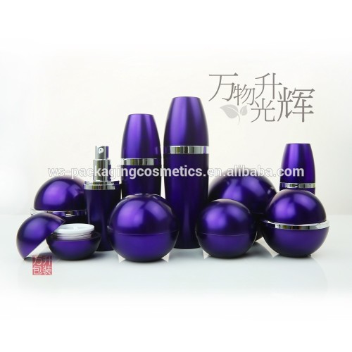 Wansheng Skin Care Package Acrylic Ball Container For Face Care