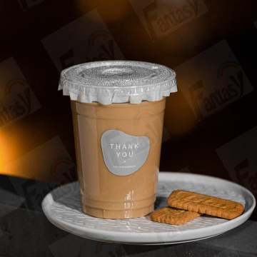 Transparent Cold Drinking Coffee PET Plastic Cups