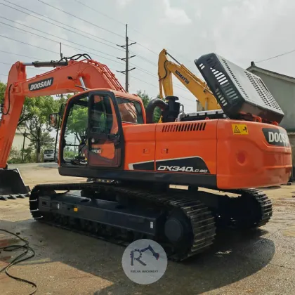 Used Doosan DX340 Excavator - Korean Made Hydraulic Crawler Crane