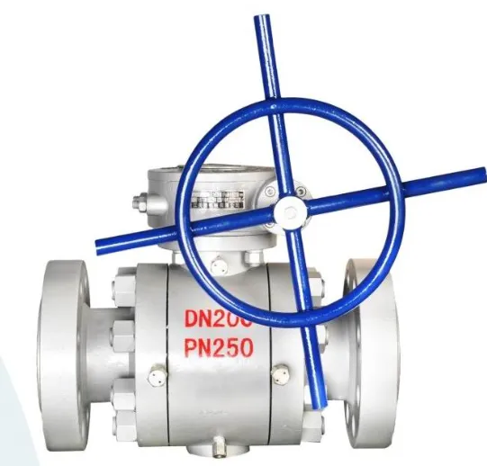 flanged manual ball valve
