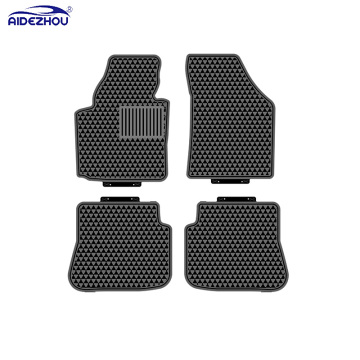 Customized Anti-Slip 2D Latex Car Floor Mat Set for VW CADDY 2003-2019 - Wholesale Price