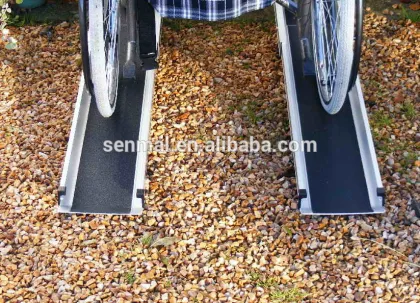 Aluminium telescopic wheelchair ramps scooter ramp