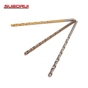 Borui Hss DIN340 Straight Shank Cobalt Titanium Long Twist Drill Bits for Metal