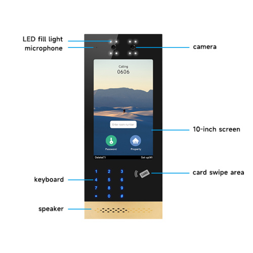 China Video Door Phone Intercom System For Building Supplier