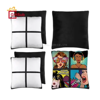 DIY Sublimation Blank Sets: Photo Panels, Pillow Covers, and Throw Pillows in Polyester Short Plush Material