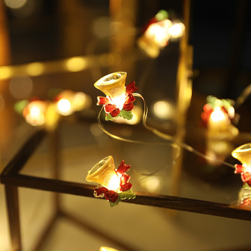 2023 New Christmas Decorations - 2M 20 Lights String Lights, Snowman & Snowflake Ornaments
