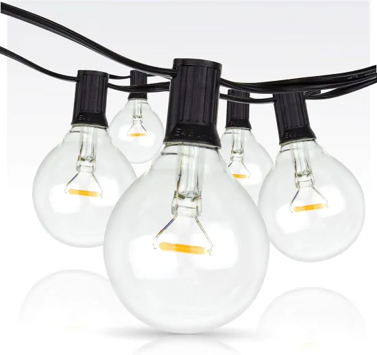 High-Quality Outdoor G50 Bulb Light String for Christmas Tree Decorations and Custom LED Strings