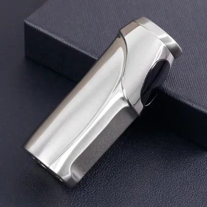 JOBON Luxury Windproof USB Rechargeable Metal Cigarette & Cigar Torch Lighter - Customizable