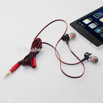 Noise reduction red earphones, most comfortable earbuds