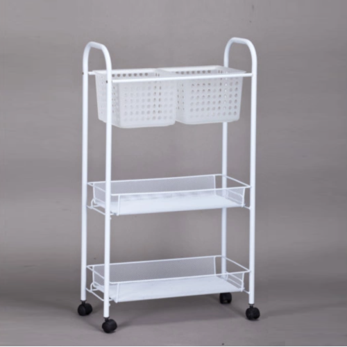 I-Multifunctional Interer Metal Storation Trolley