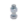 DIN933 8.8 grade Blue White Zinc Hex Bolt