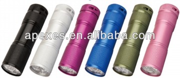 T01A71 9 LED Aluminum Torch
