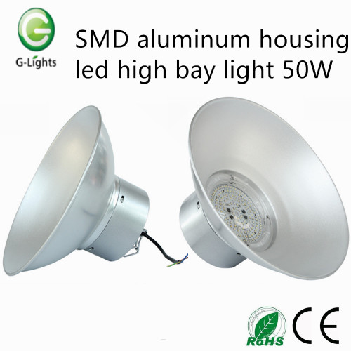 SMD aluminum housing led high bay light 50W