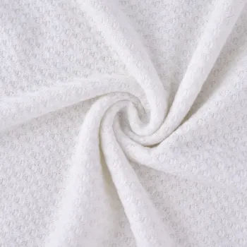 Polyester Rrayon Spandex ECO Friendly Knit Waffle Fabric