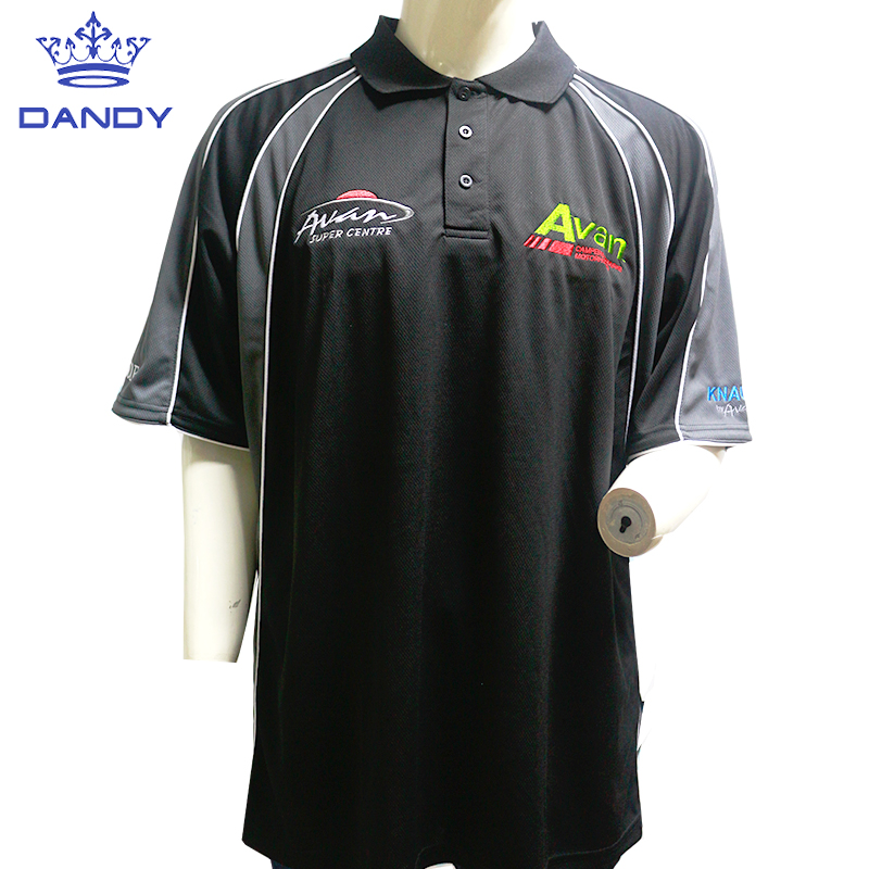 Maatwurk ôfdrukke Sportswear Polo Shirts