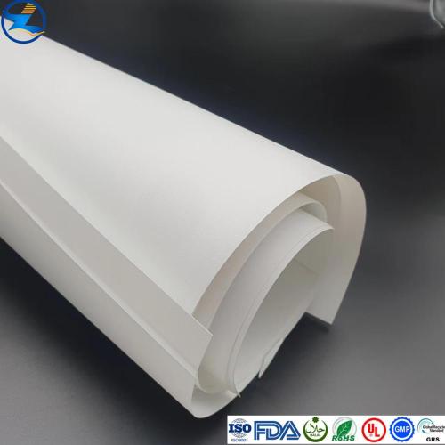 Natural White Opaque Heat-resistant PP Laminating Films