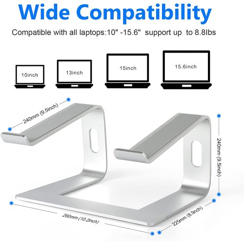 Ergonomic Laptop Stand for 10-15.6 Inches