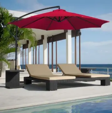 Banana Umbrella Garden Furniture Swith Umbrella Of Luxury Patio Umbrellas