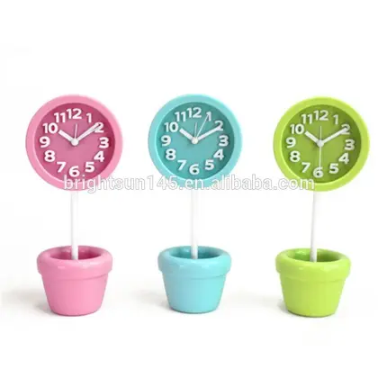 DIY Funny Plastic Digital Alarm Clock Creative Desktop Clock For Kids