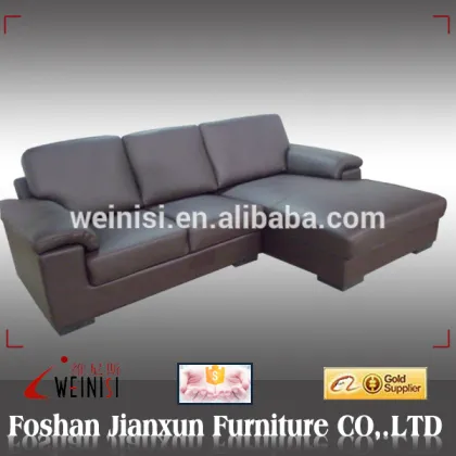 A021C italian leather l shape sofa