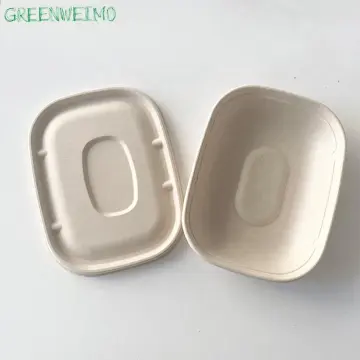 Disposable Biodegradable Bagasse Pulp Fast Food