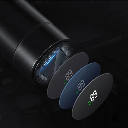 Smart LED Insulated Flask temperature display water bottle