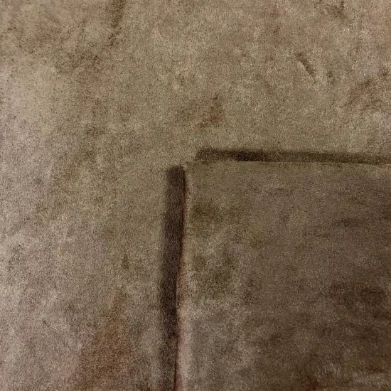 95% Polyester 5% Spandex Faux Suede Coat Fabrics