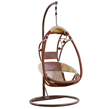 Indian Swing Furniture: Rattan, Cane, and Wooden Swinger Seat Sets for Sale