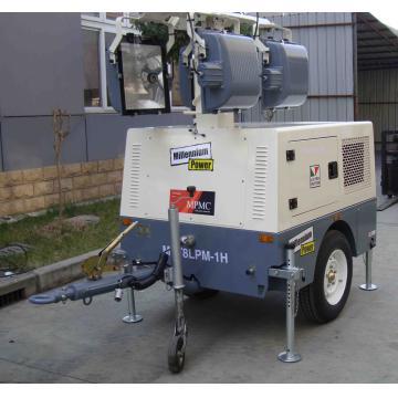4kw Yanmar/Perkins hydraulic light tower