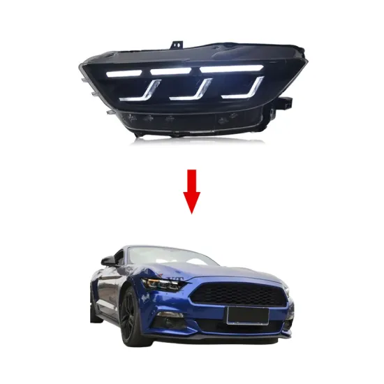 Plug and Play Full LED Dynamic Headlights for Ford Mustang 2015-2017
