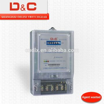 [D&C]shanghai delixi DTS1777 din--rail kwh meter